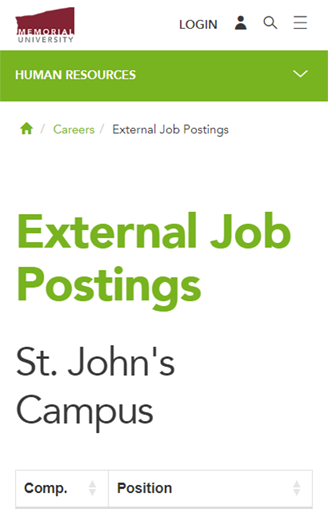 External-Job-Postings-Human-Resources-Memorial-University-of-Newfoundland