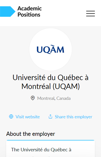 Université-du-Québec-à-Montréal-UQAM-Academic-Positions